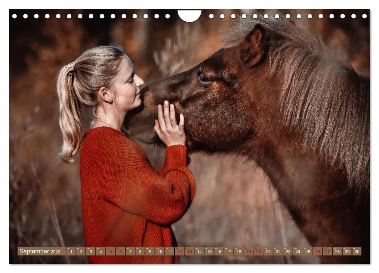 Bild: 9783457764213 | Seelenglück Kalender - Pferde - Charakter, Stärke, Weisheit...