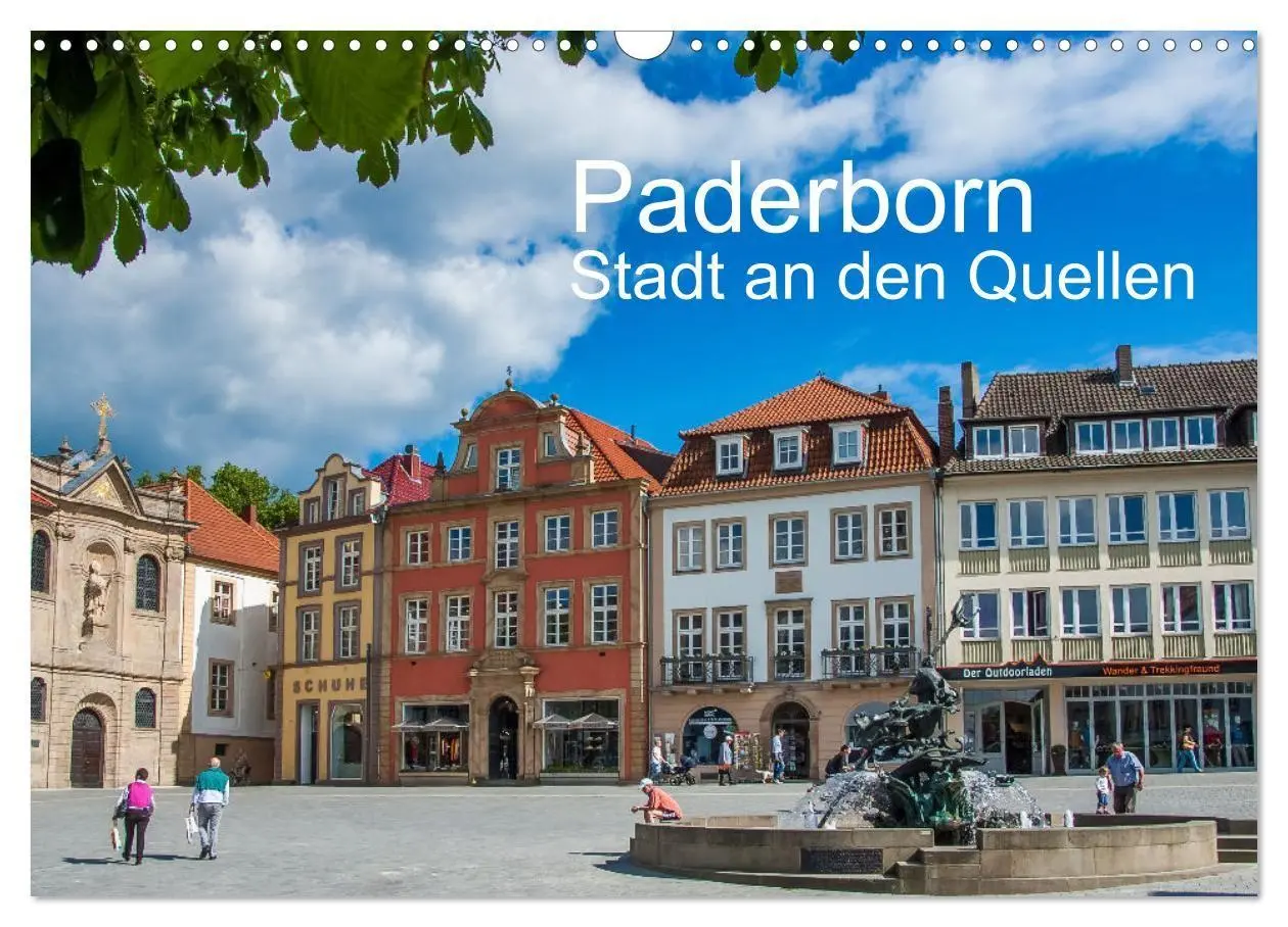 Cover: 9783569254213 | PADERBORN - Stadt an den Quellen (Wandkalender 2027 DIN A3 quer),...