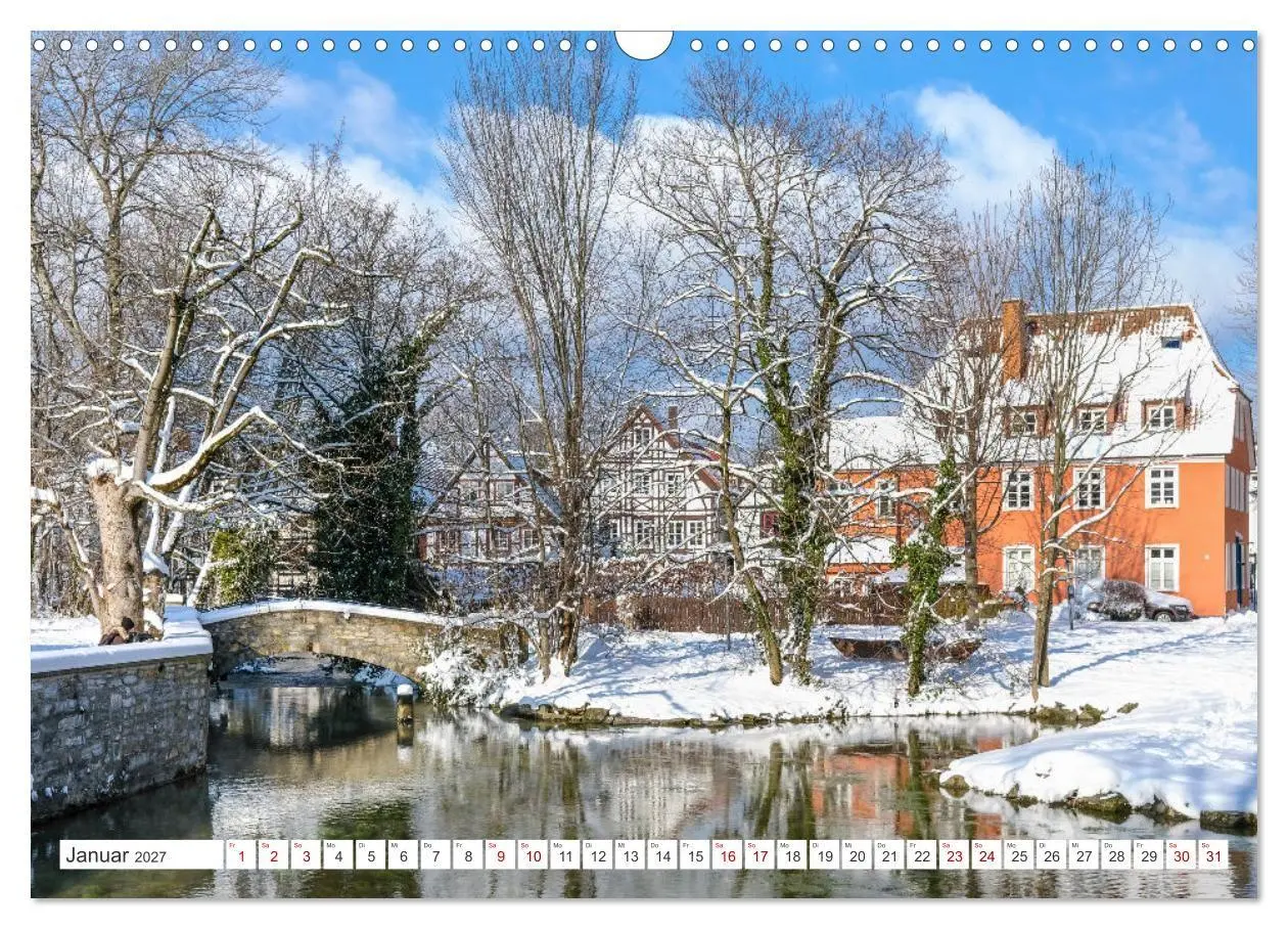 Bild: 9783569254213 | PADERBORN - Stadt an den Quellen (Wandkalender 2027 DIN A3 quer),...