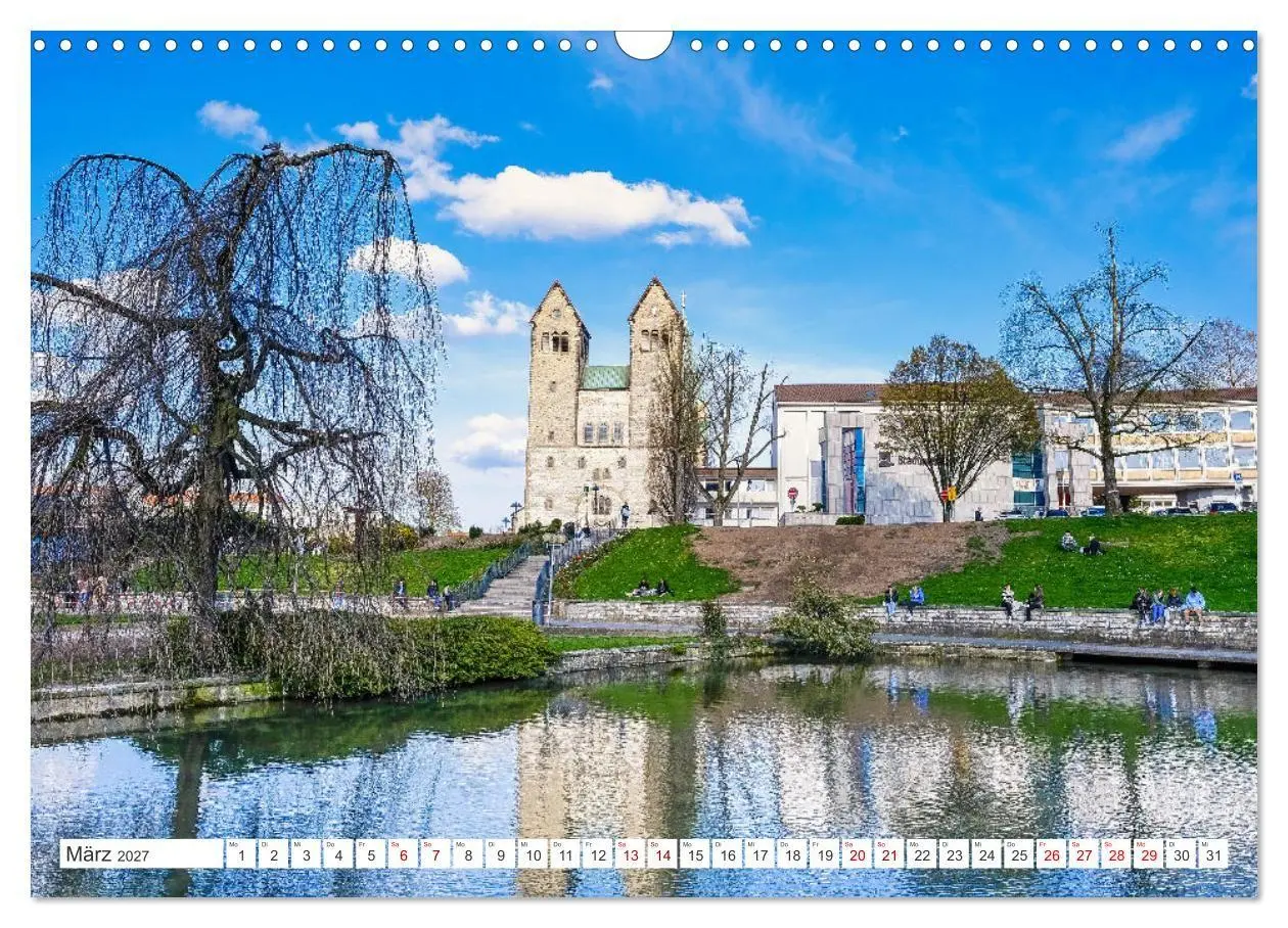 Bild: 9783569254213 | PADERBORN - Stadt an den Quellen (Wandkalender 2027 DIN A3 quer),...