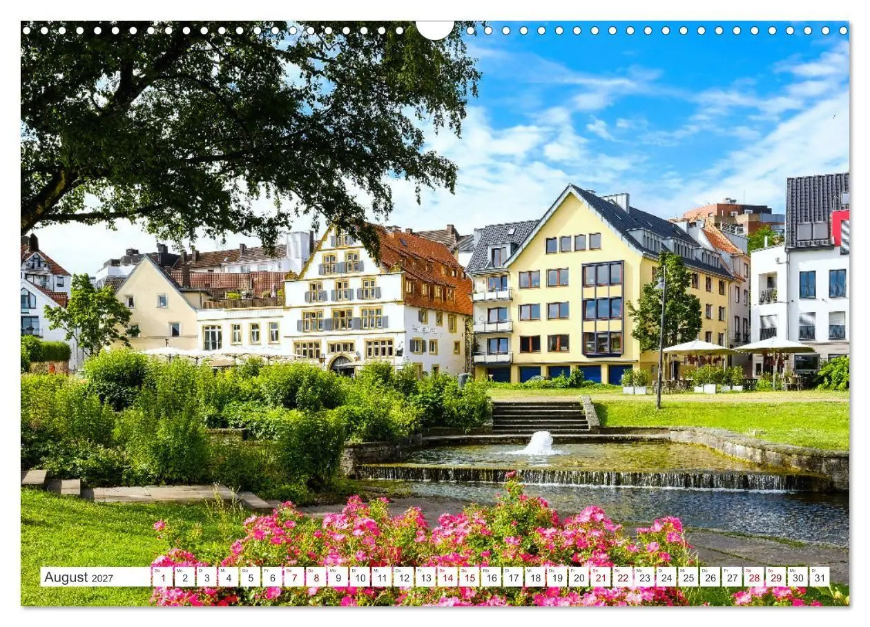 Bild: 9783569254213 | PADERBORN - Stadt an den Quellen (Wandkalender 2027 DIN A3 quer),...