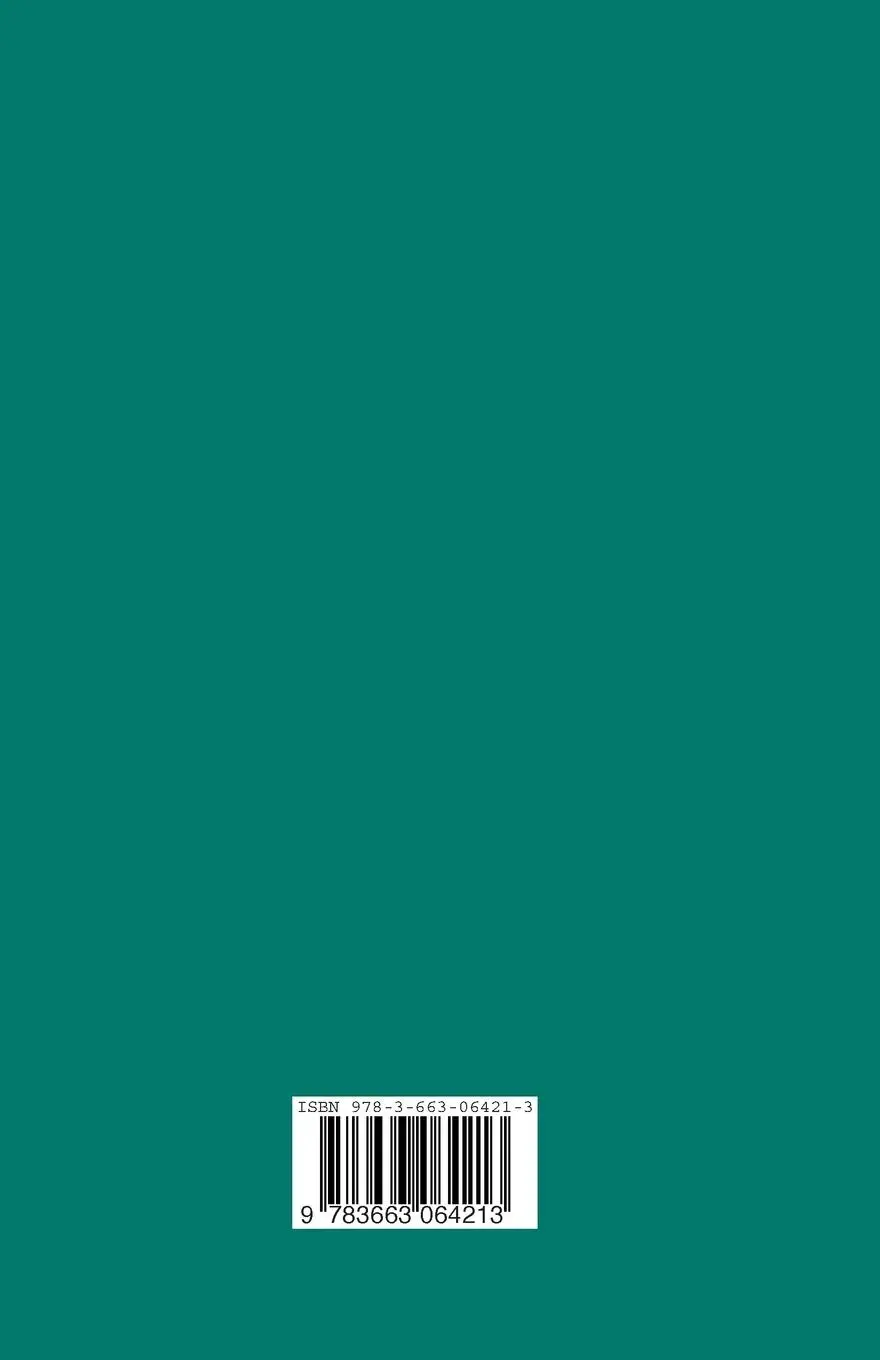 Rückseite: 9783663064213 | Thermodynamics of Irreversible Processes in Liquid Metals | Hans Knof
