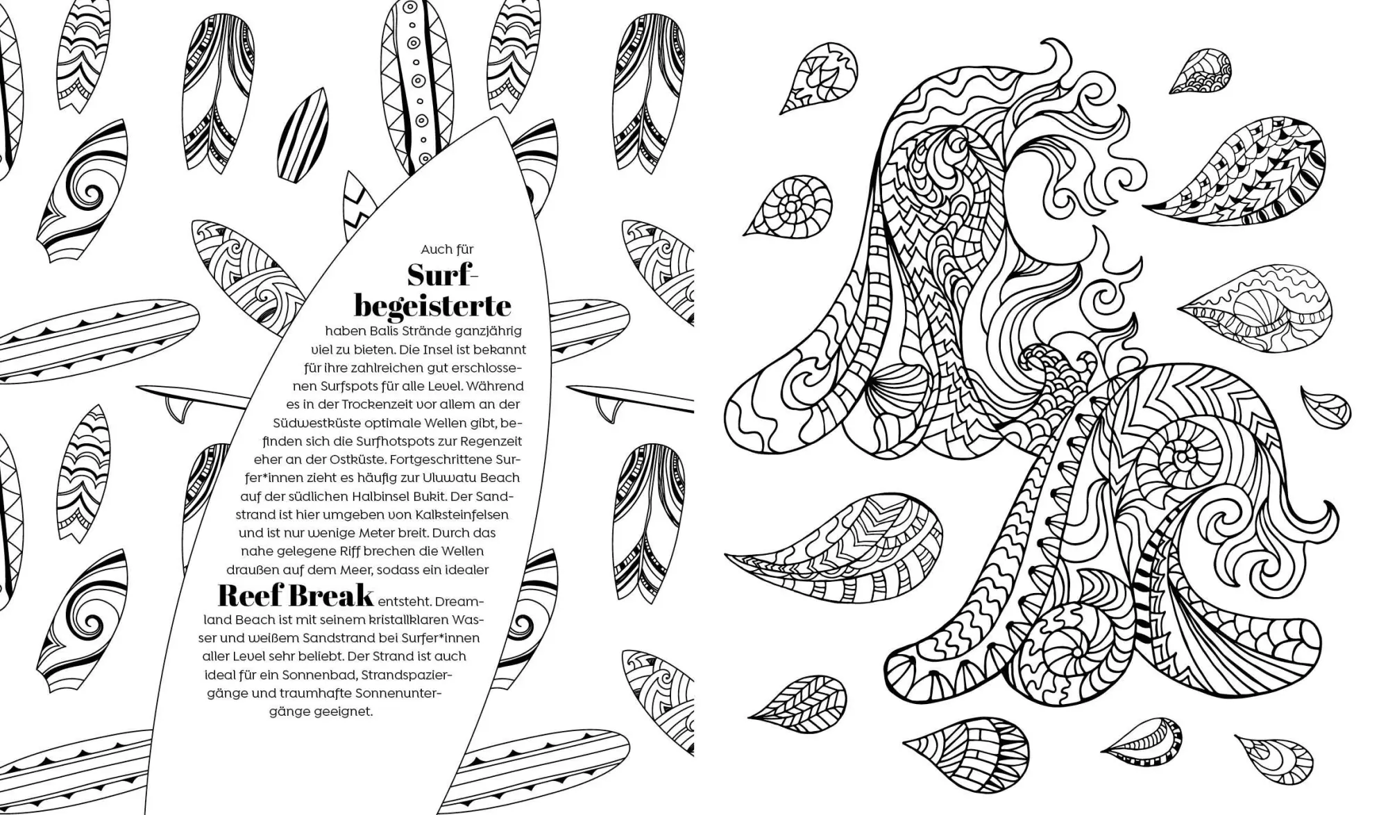 Bild: 9783745924213 | Ausmalparadies - Sehnsuchtsort Bali | Taschenbuch | 96 S. | Deutsch