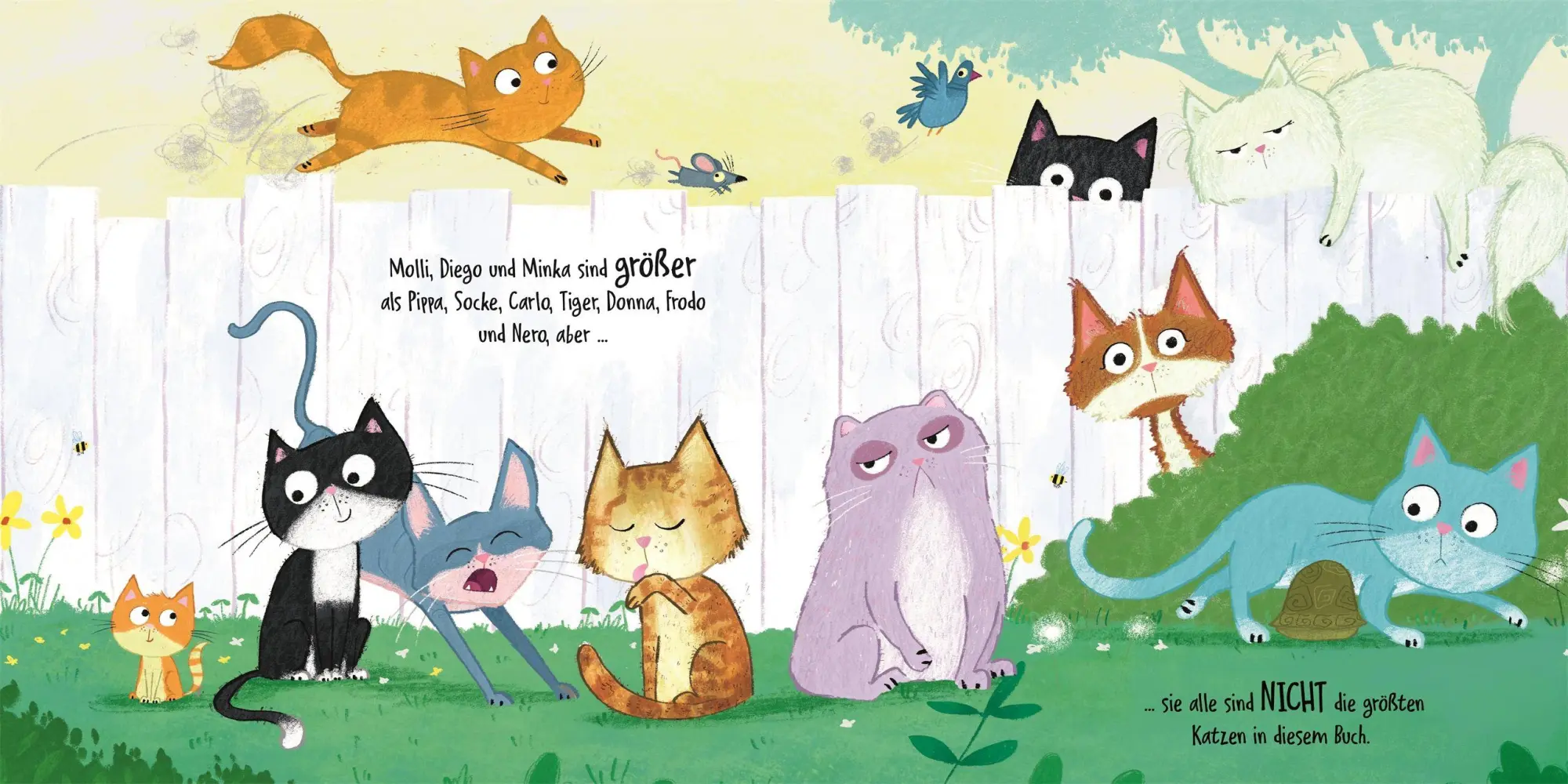 Bild: 9783831054213 | Miau, MIAUUU! Wer ist die größte Katze im Buch? | Ben Lerwill | Buch