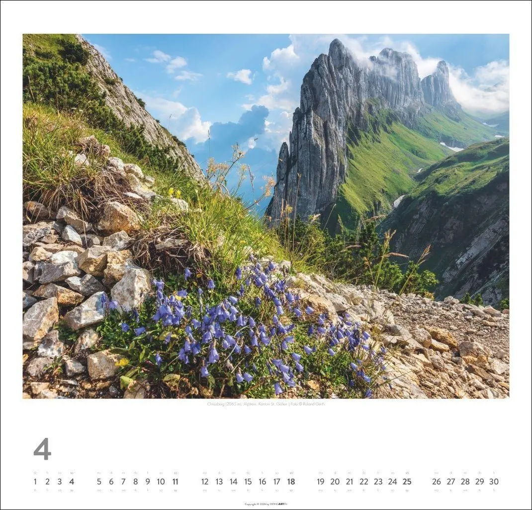 Bild: 9783839904213 | Schweiz Kalender 2027 - Schönste Landschaften und Ansichten | Kalender