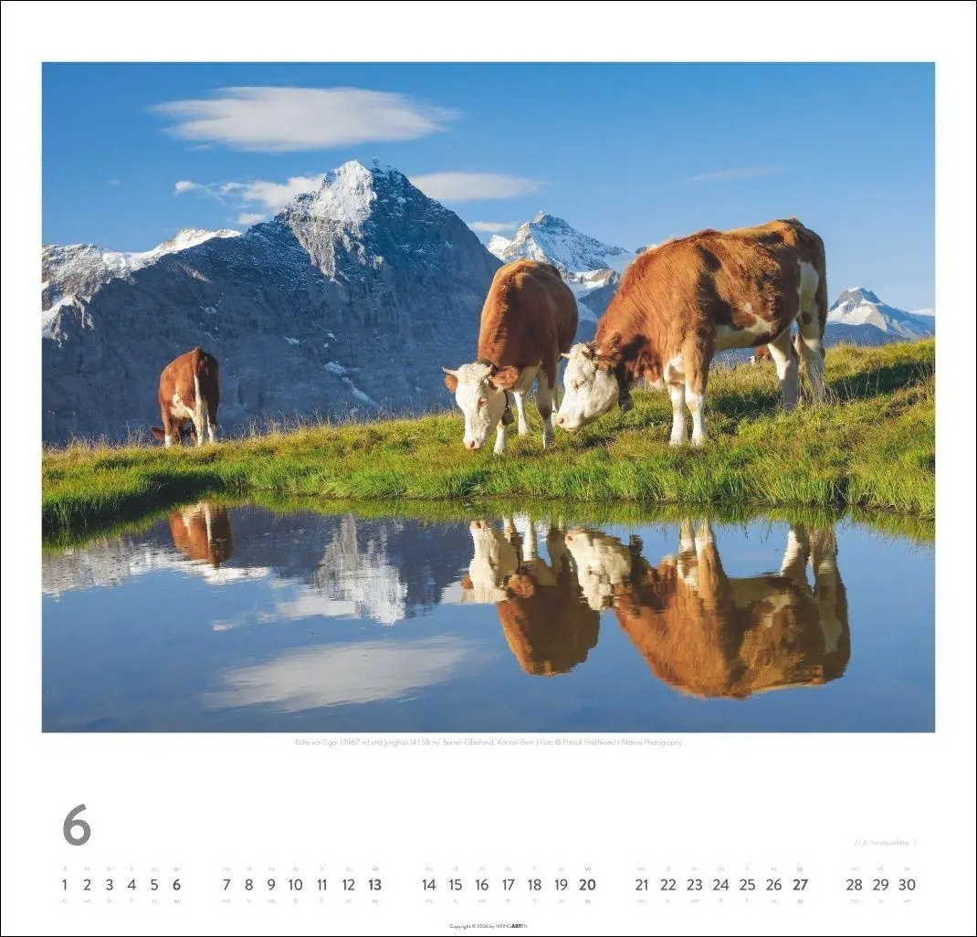 Bild: 9783839904213 | Schweiz Kalender 2027 - Schönste Landschaften und Ansichten | Kalender