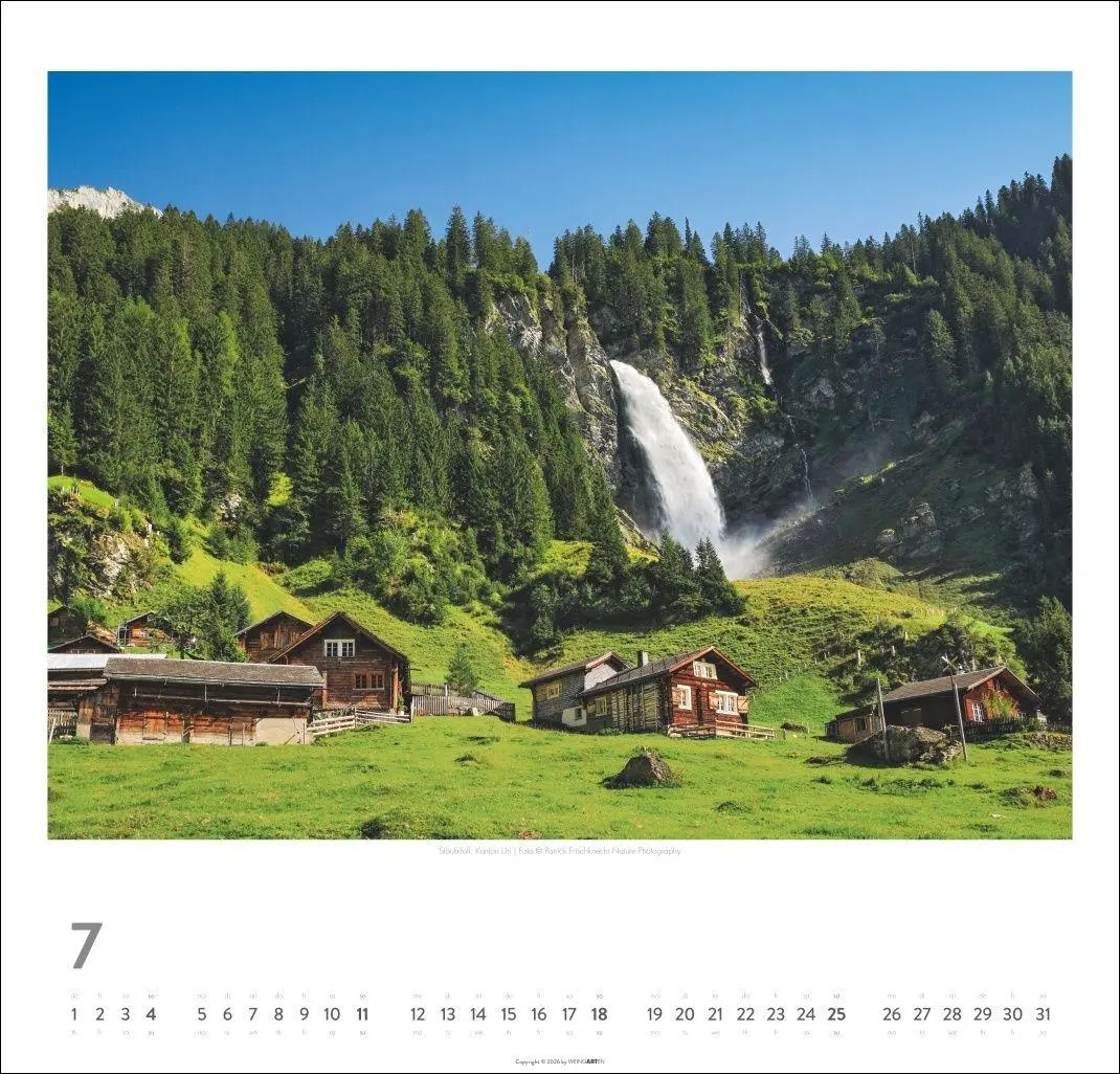 Bild: 9783839904213 | Schweiz Kalender 2027 - Schönste Landschaften und Ansichten | Kalender