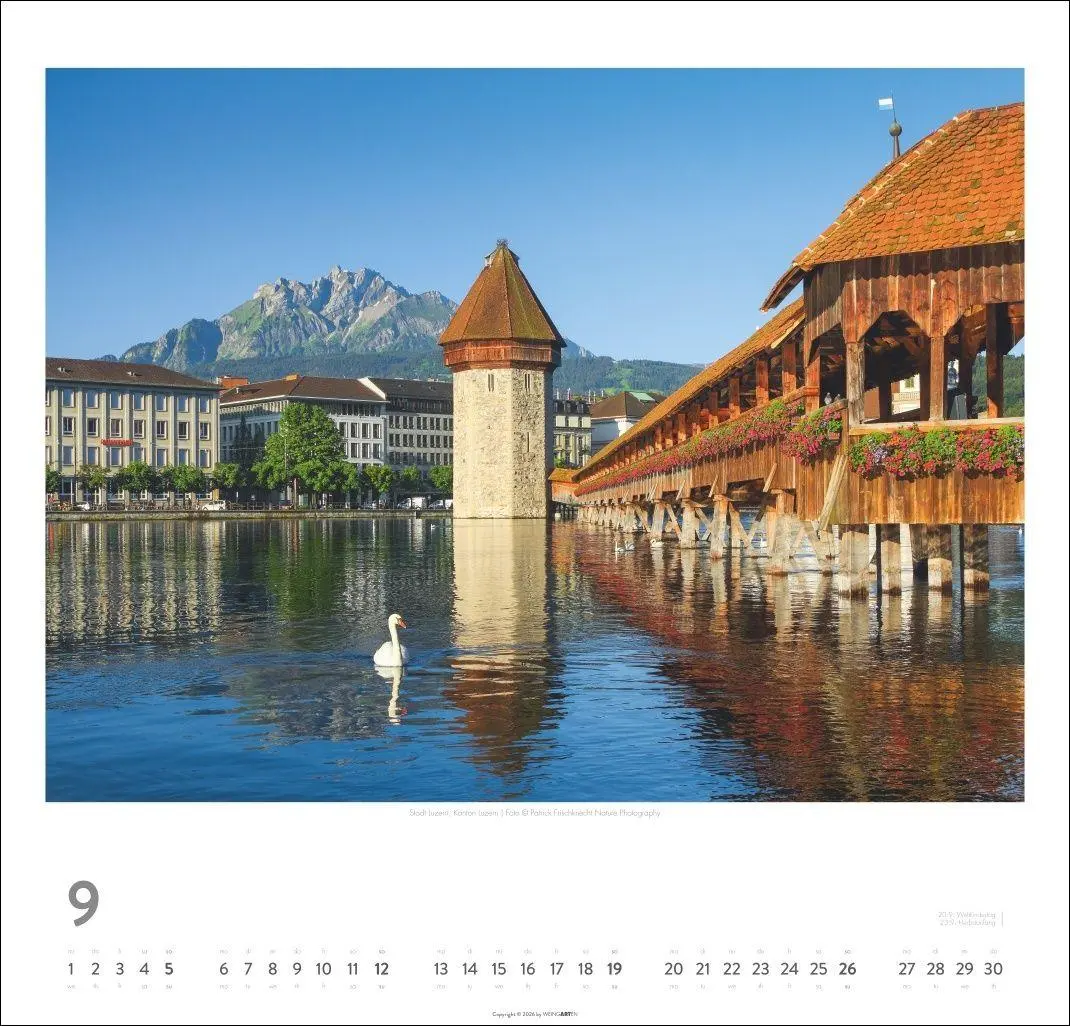 Bild: 9783839904213 | Schweiz Kalender 2027 - Schönste Landschaften und Ansichten | Kalender
