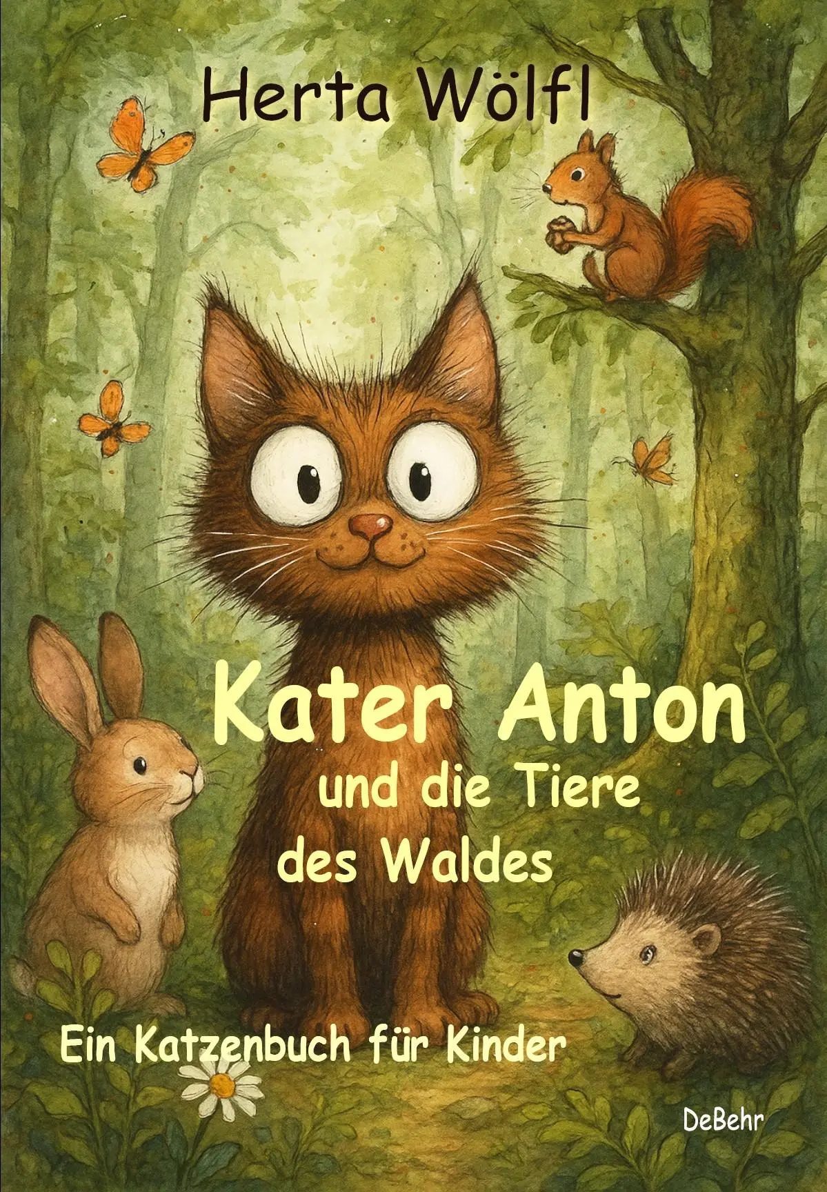 Cover: 9783987274213 | Kater Anton und die Tiere des Waldes - Ein Katzenbuch für Kinder