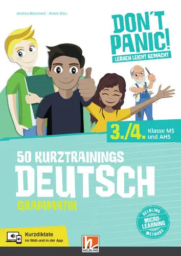 Cover: 9783990694213 | DON'T PANIC! Lernen leicht gemacht, 50 Kurztrainings Deutsch | Buch