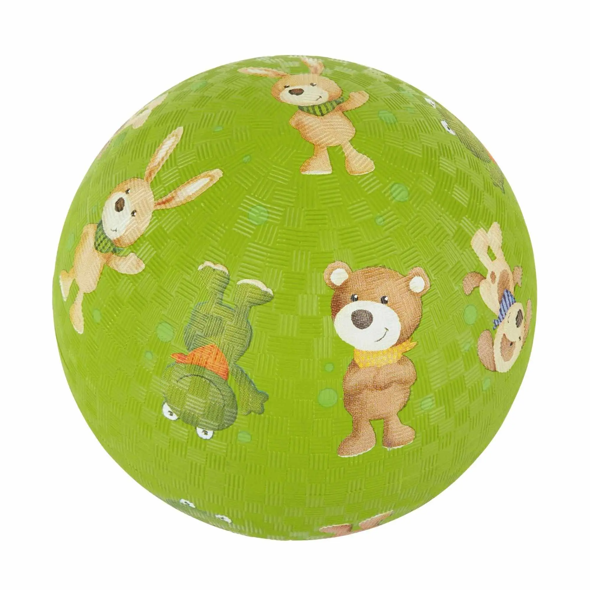 Cover: 4001190424313 | sigikid 42431 - Tiere Kautschukball, Kinder Spielball, grün | 42431