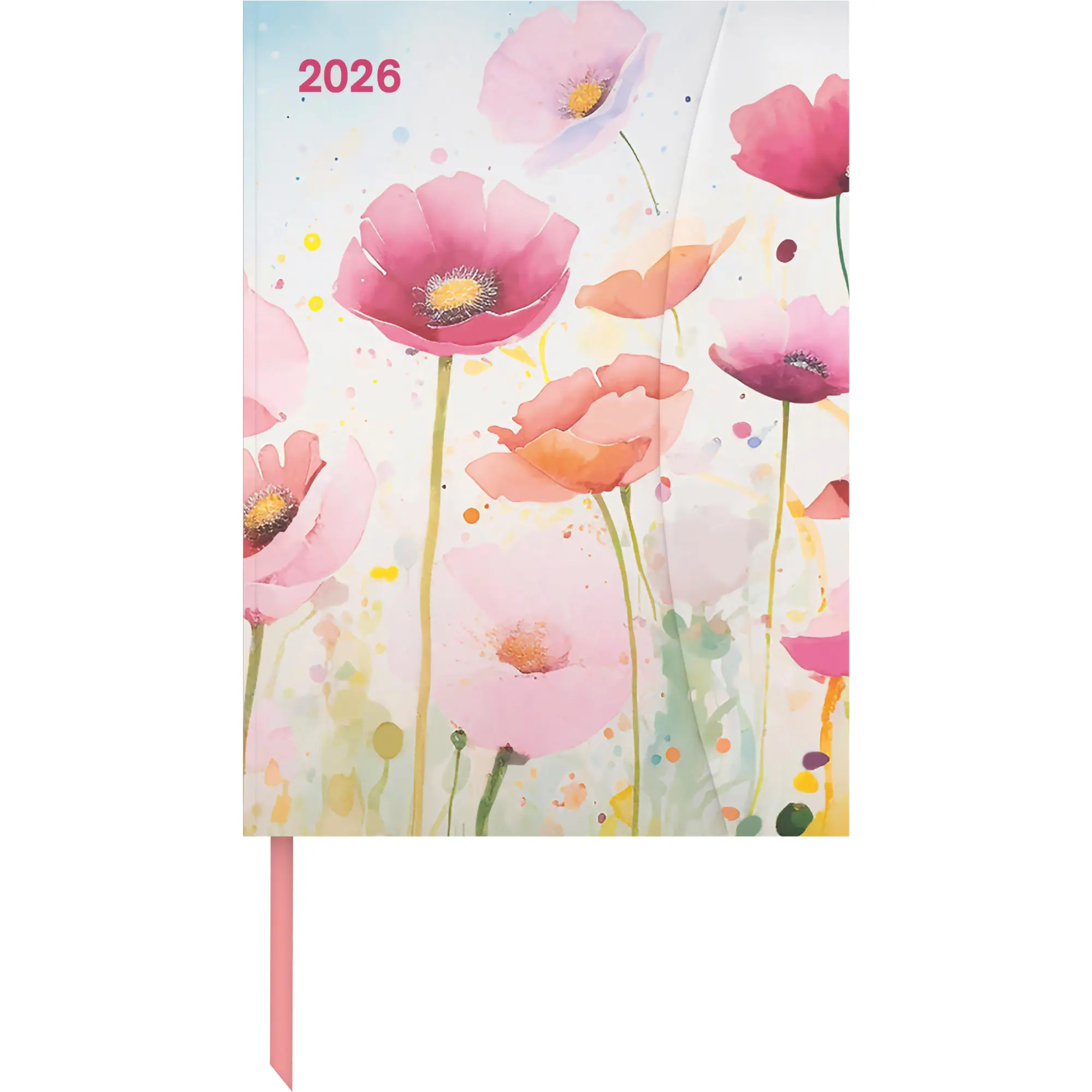 Cover: 4069095004313 | Bright Flowers 2026 - Diary - Buchkalender - Taschenkalender - 16x22