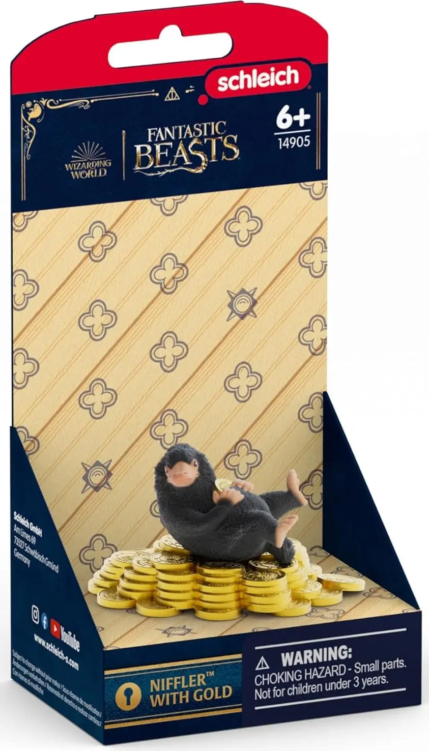 Cover: 4069111074313 | Schleich 14905 - Harry Potter, Niffler, Wizarding World, Fantastic...