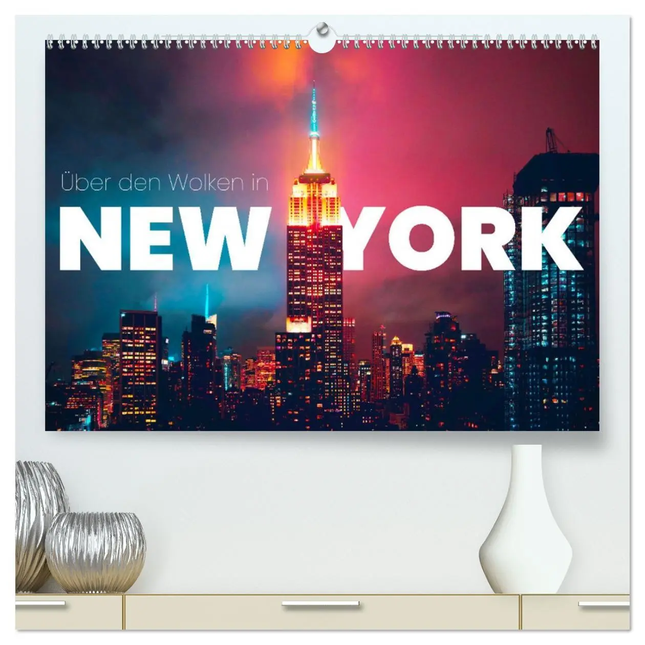 Cover: 9783457444313 | Über den Wolken in New York (hochwertiger Premium Wandkalender 2026...