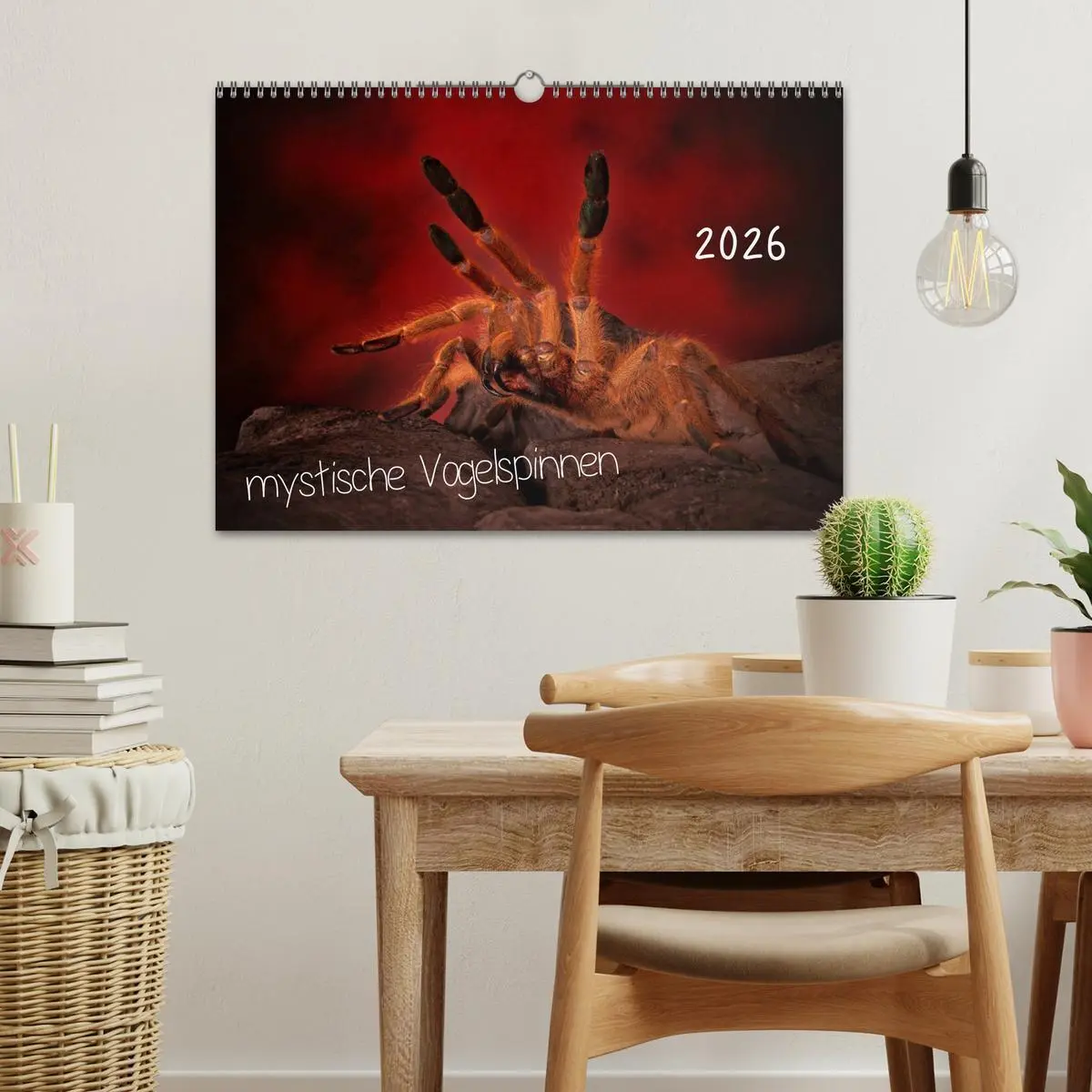 Bild: 9783457994313 | Mystische Vogelspinnen (Wandkalender 2026 DIN A3 quer), CALVENDO...