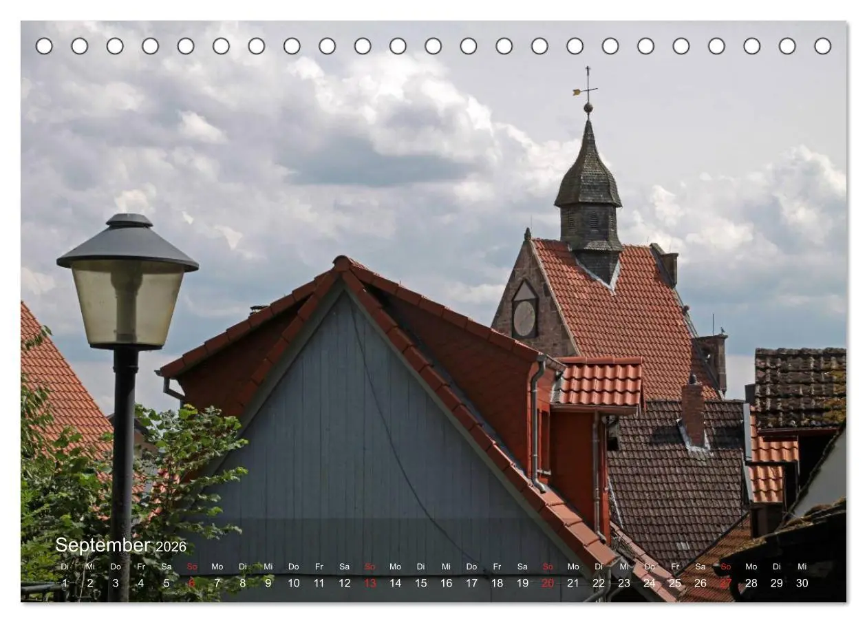 Bild: 9783516224313 | Blomberg in Lippe (Tischkalender 2026 DIN A5 quer), CALVENDO...