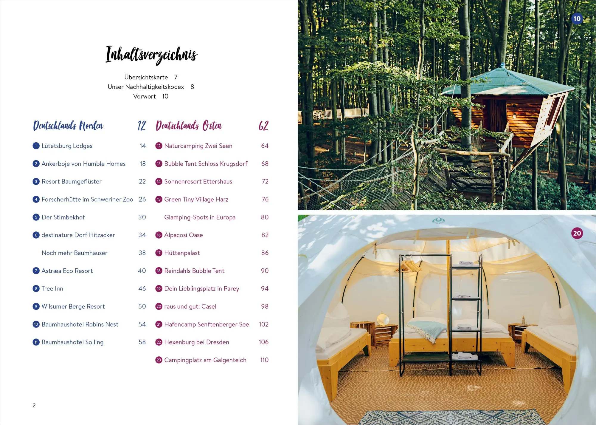 Bild: 9783734334313 | Glamping in Deutschland | Julia Schattauer-Pfitzner | Taschenbuch