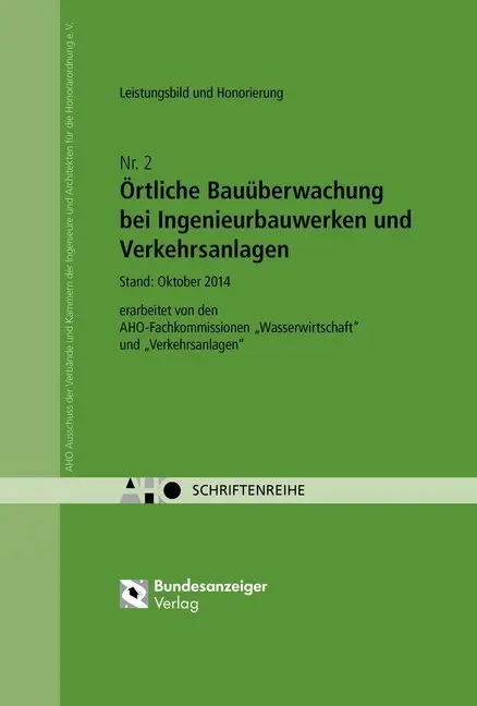Cover: 9783846204313 | Örtliche Bauüberwachung bei Ingenieurbauwerken und Verkehrsanlagen...