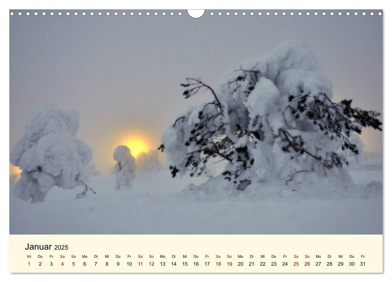 Bild: 9783435274413 | Lichtstimmungen des Nordens (Wandkalender 2025 DIN A3 quer),...