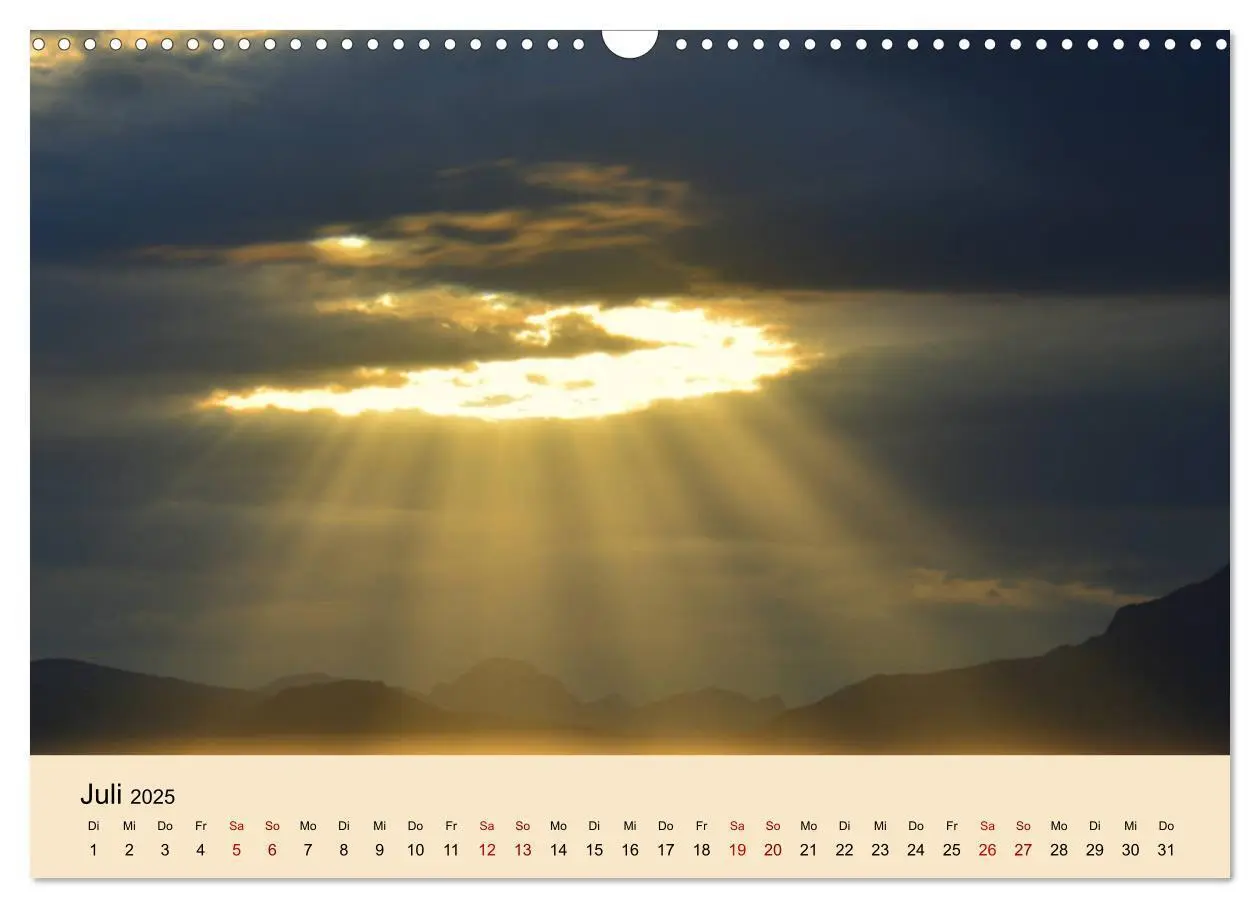 Bild: 9783435274413 | Lichtstimmungen des Nordens (Wandkalender 2025 DIN A3 quer),...