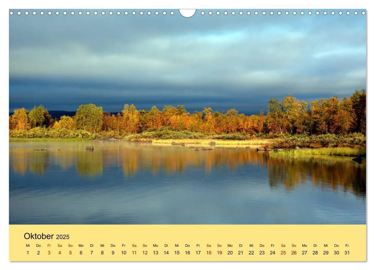 Bild: 9783435274413 | Lichtstimmungen des Nordens (Wandkalender 2025 DIN A3 quer),...