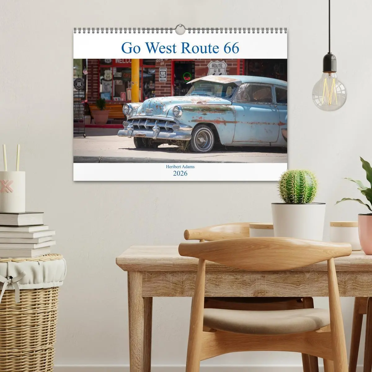 Bild: 9783457814413 | Go west Route 66 (Wandkalender 2026 DIN A3 quer), CALVENDO...