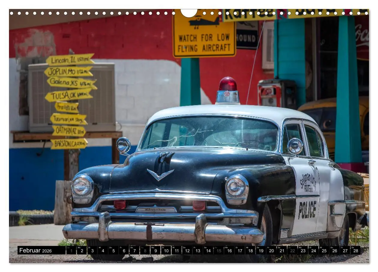 Bild: 9783457814413 | Go west Route 66 (Wandkalender 2026 DIN A3 quer), CALVENDO...
