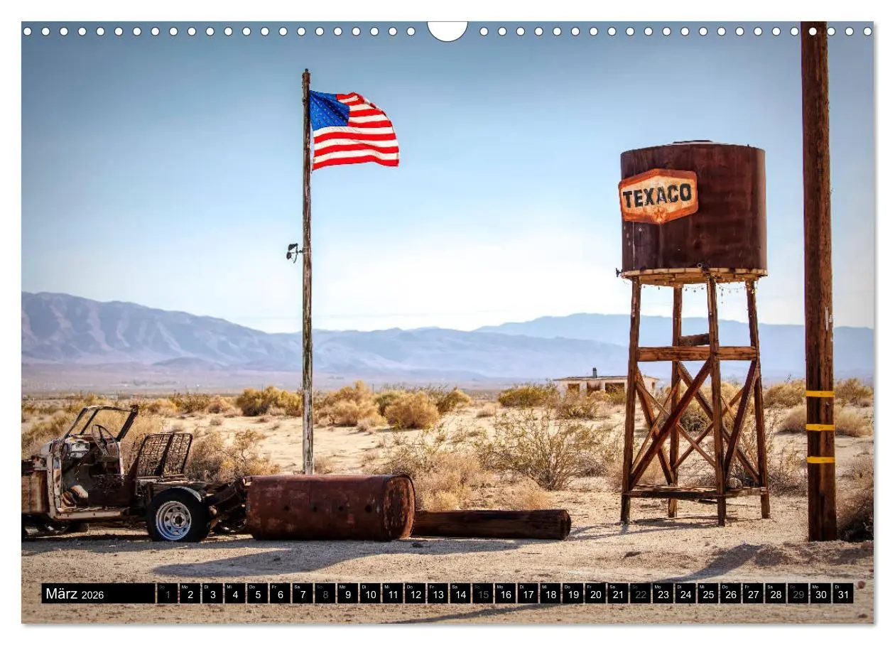 Bild: 9783457814413 | Go west Route 66 (Wandkalender 2026 DIN A3 quer), CALVENDO...