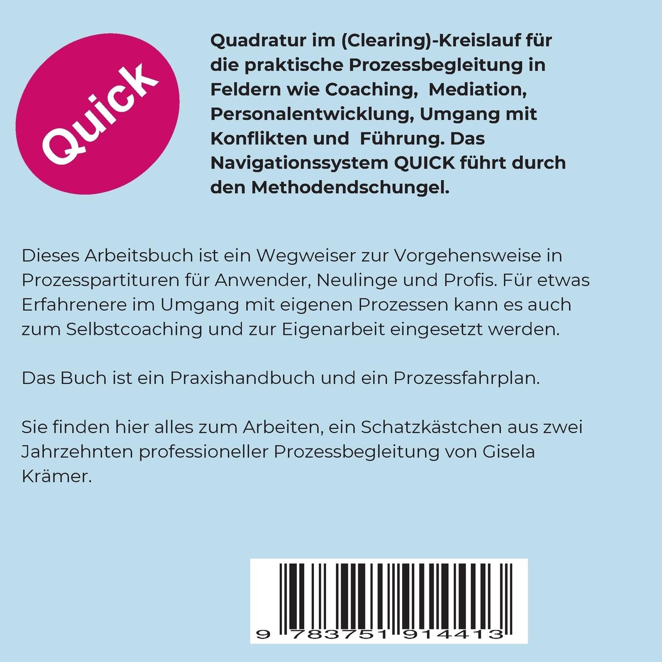 Rückseite: 9783751914413 | Die Quadratur im Kreislauf als Prozessfahrplan | Gisela Krämer | Buch