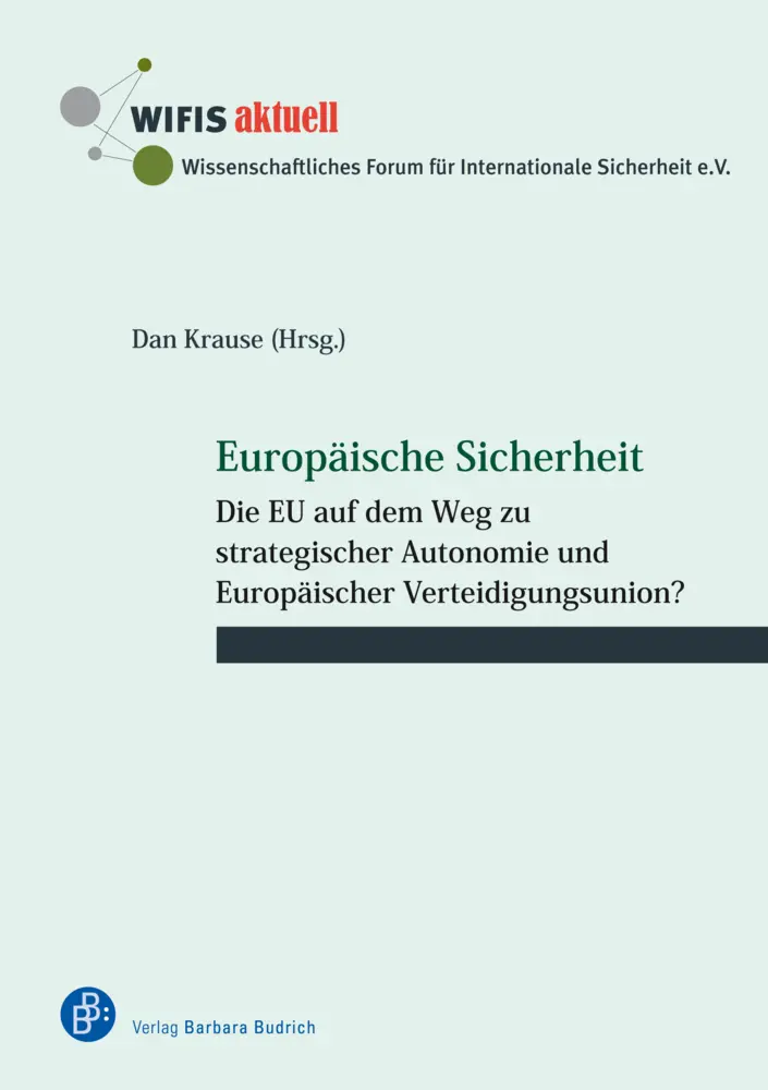 Cover: 9783847424413 | Europäische Sicherheit | Dan Krause (u. a.) | Taschenbuch | 86 S.