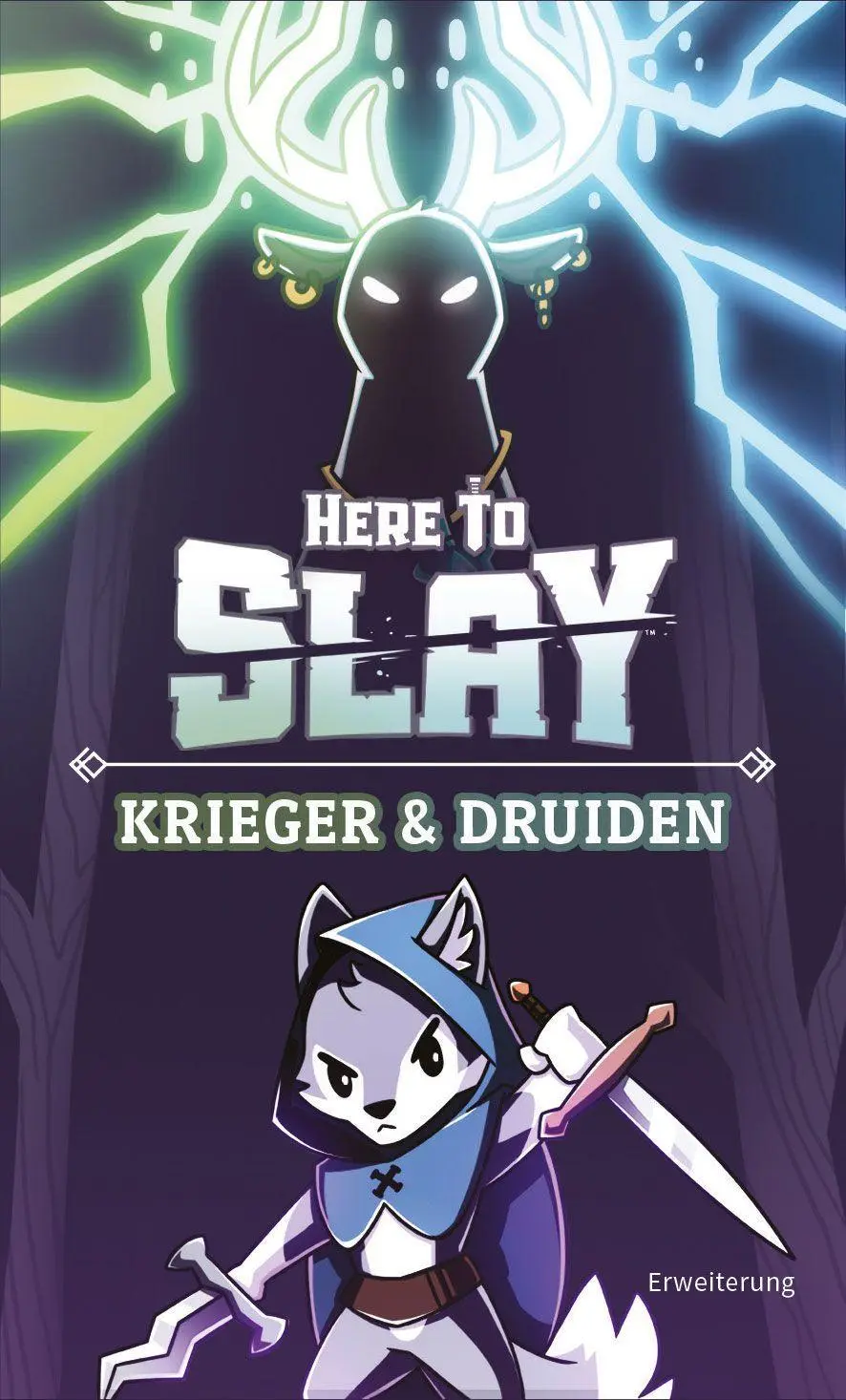 Cover: 3558380104513 | Here to Slay - Krieger und Druiden | Tee Turtle | Spiel | TTUD0004