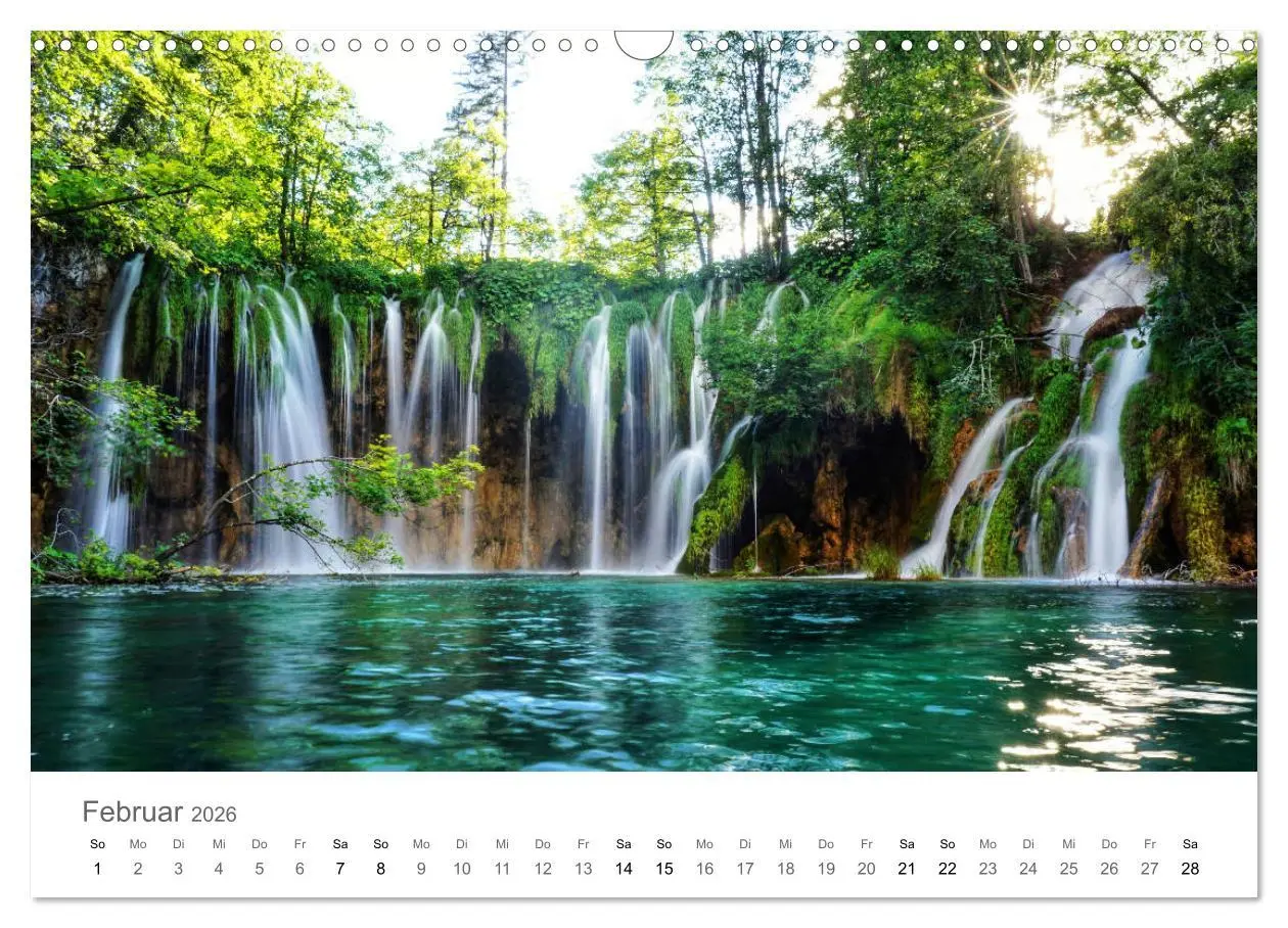 Bild: 9783457804513 | Wasserfälle - die schönsten Wasserfälle der Welt (Wandkalender 2026...