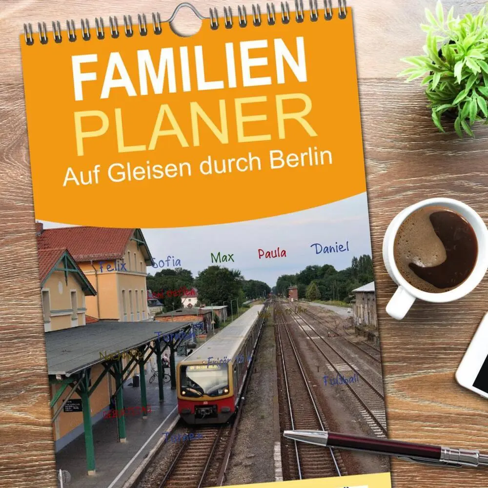Bild: 9783516514513 | Familienplaner 2026 - Auf Gleisen durch Berlin mit 5 Spalten...