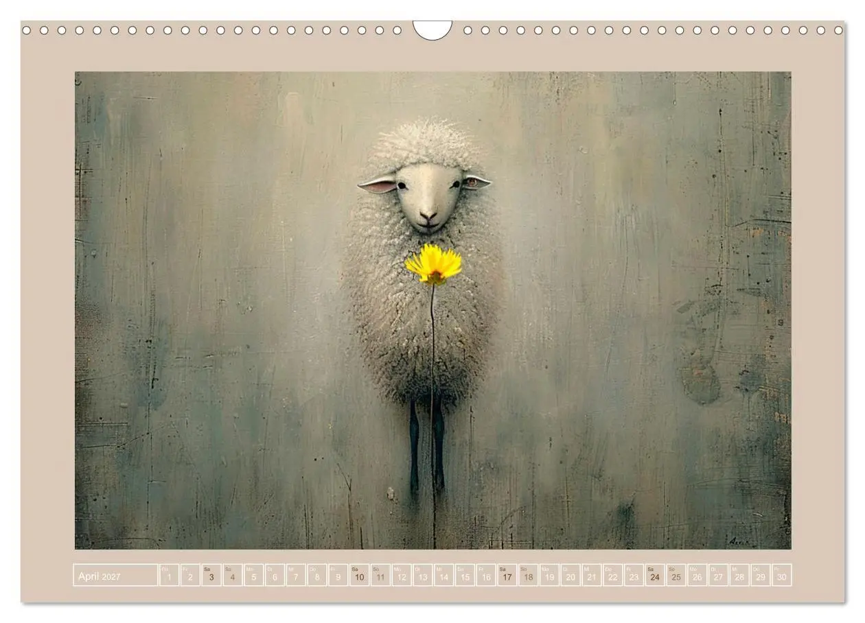 Bild: 9783569084513 | Schäfchenparade (Wandkalender 2027 DIN A3 quer), CALVENDO...