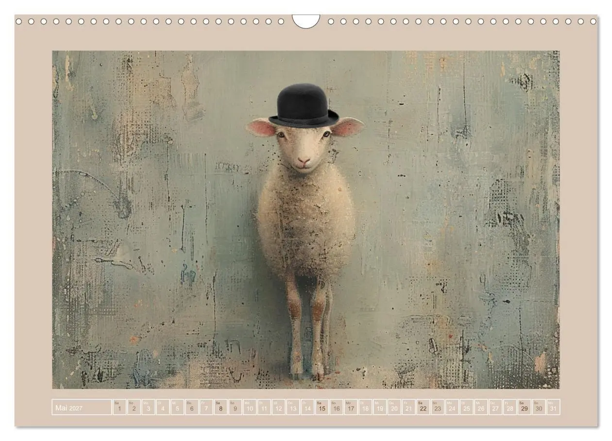Bild: 9783569084513 | Schäfchenparade (Wandkalender 2027 DIN A3 quer), CALVENDO...