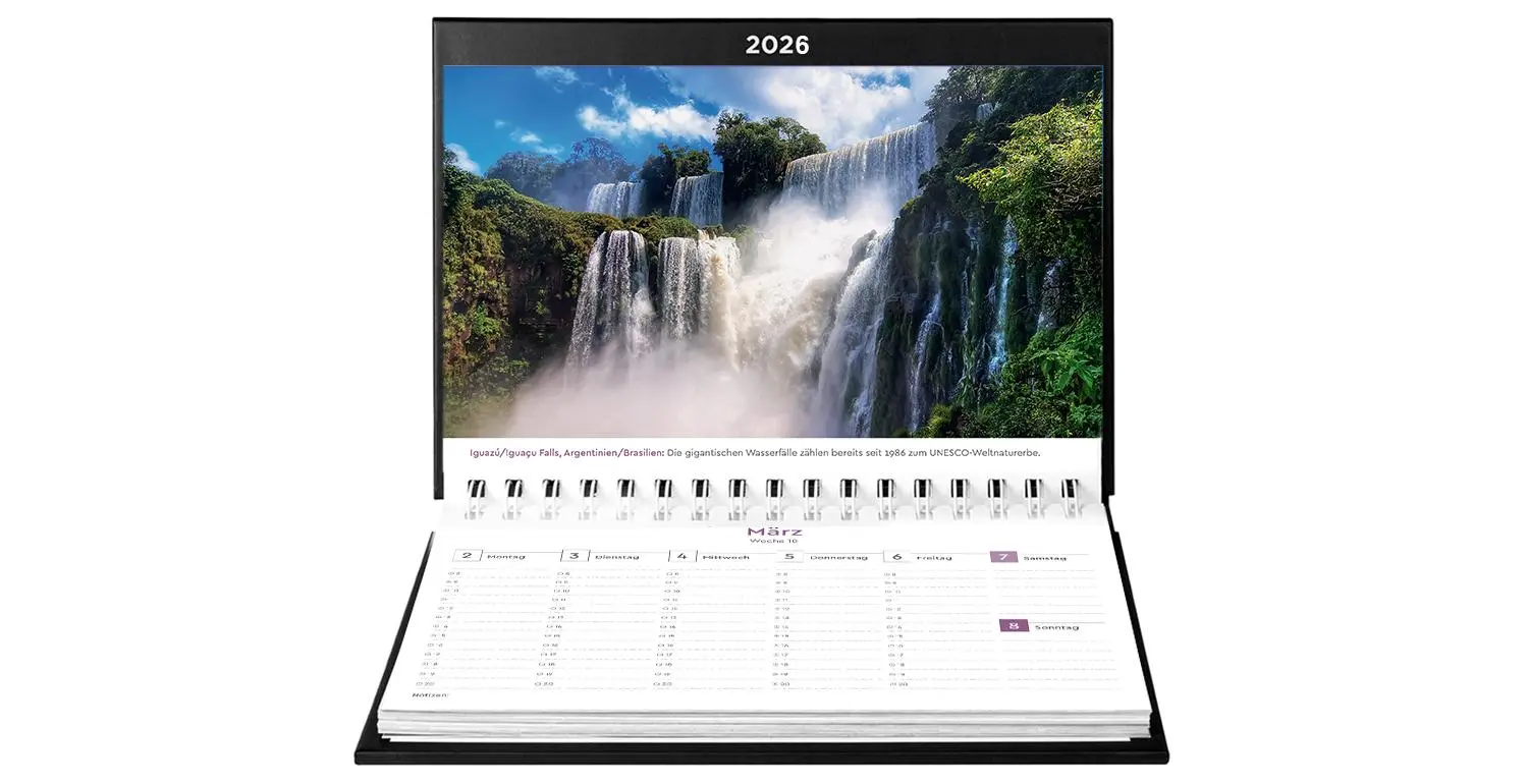 Bild: 9783965914513 | Farben der Erde - KUNTH Tischkalender 2026 | Kalender | 54 S. | 2026