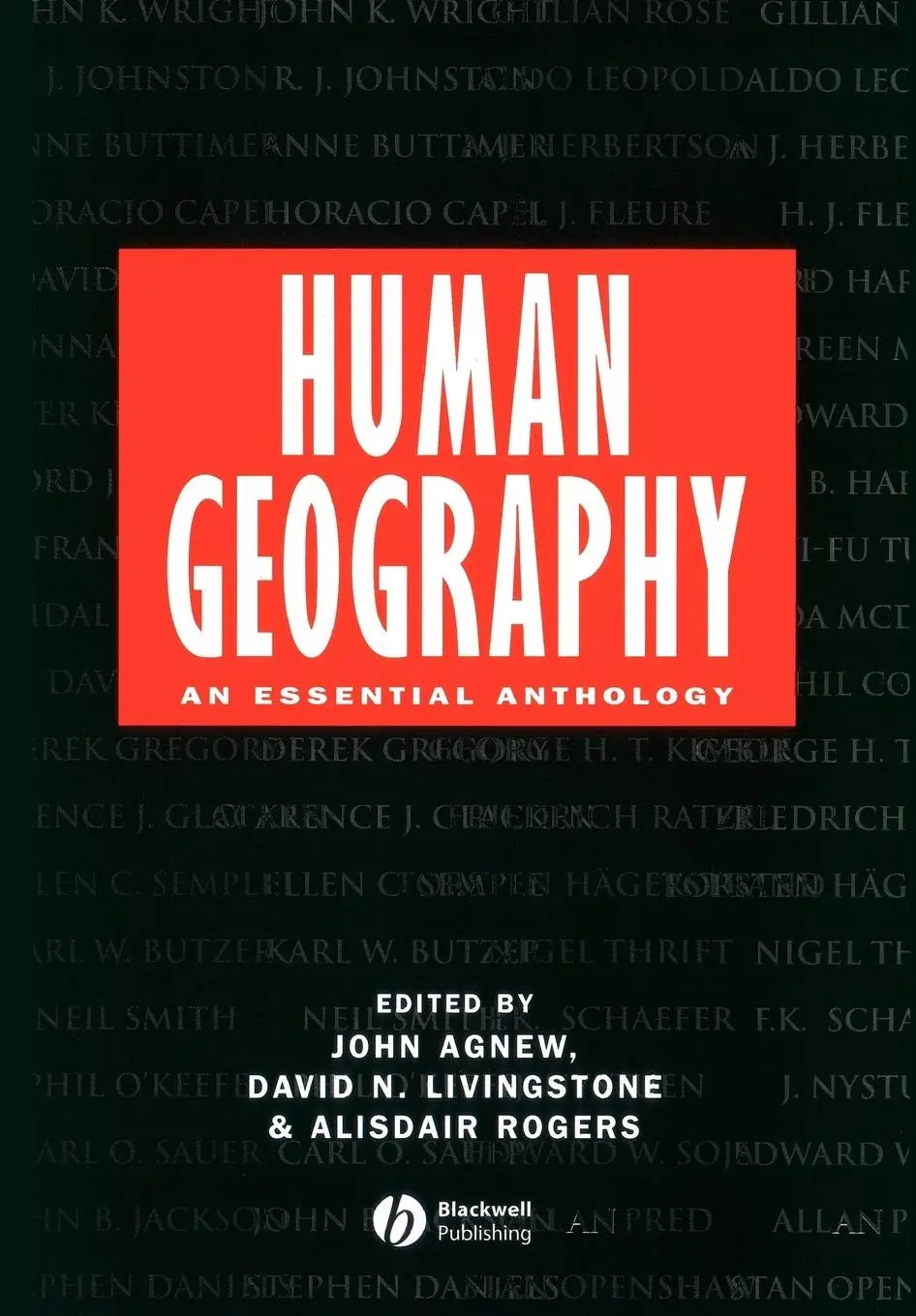 Cover: 9780631194613 | Human Geography | An Essential Anthology | Agnew (u. a.) | Taschenbuch