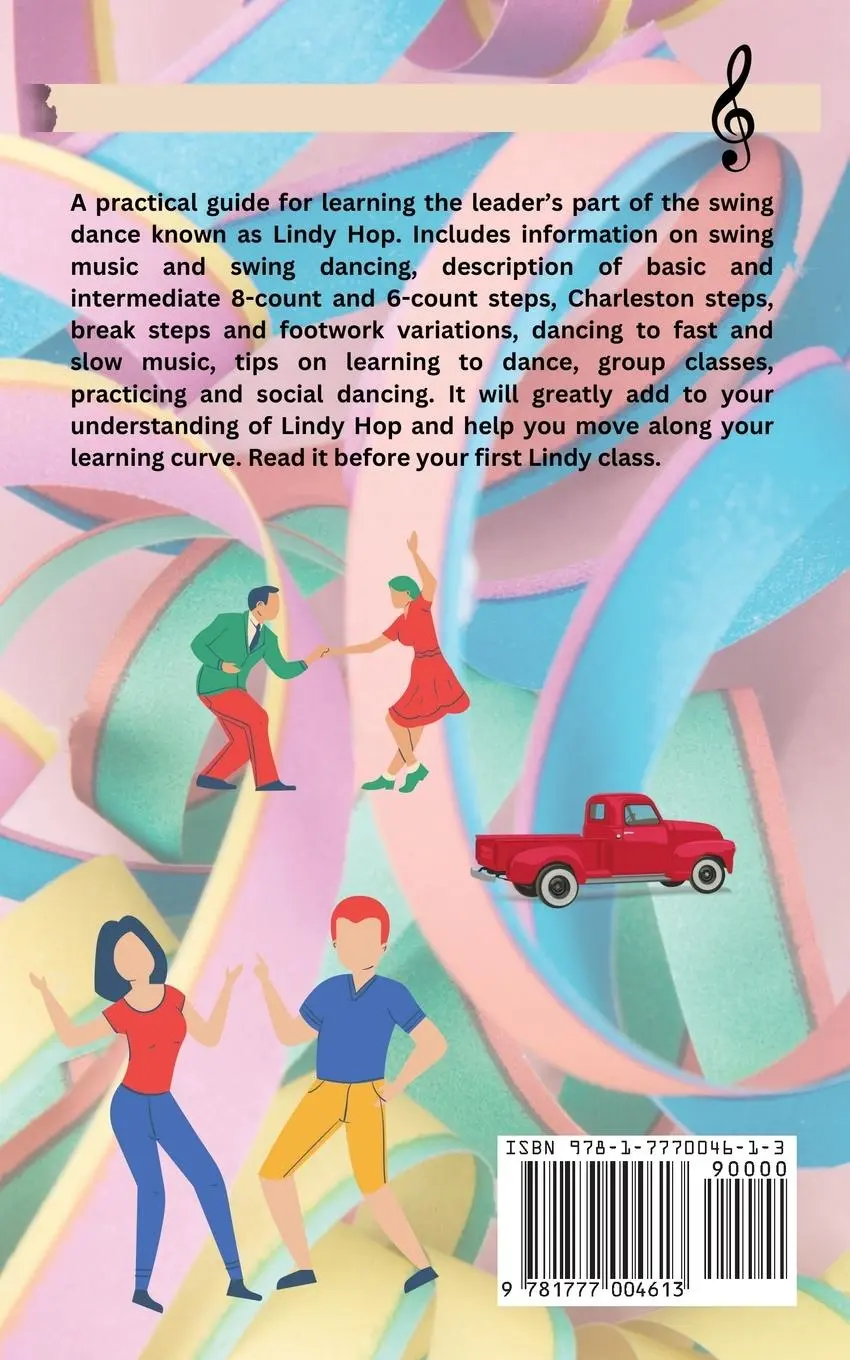 Rückseite: 9781777004613 | Simplified Lindy Hop for Men | Gabor Palos | Taschenbuch | Englisch