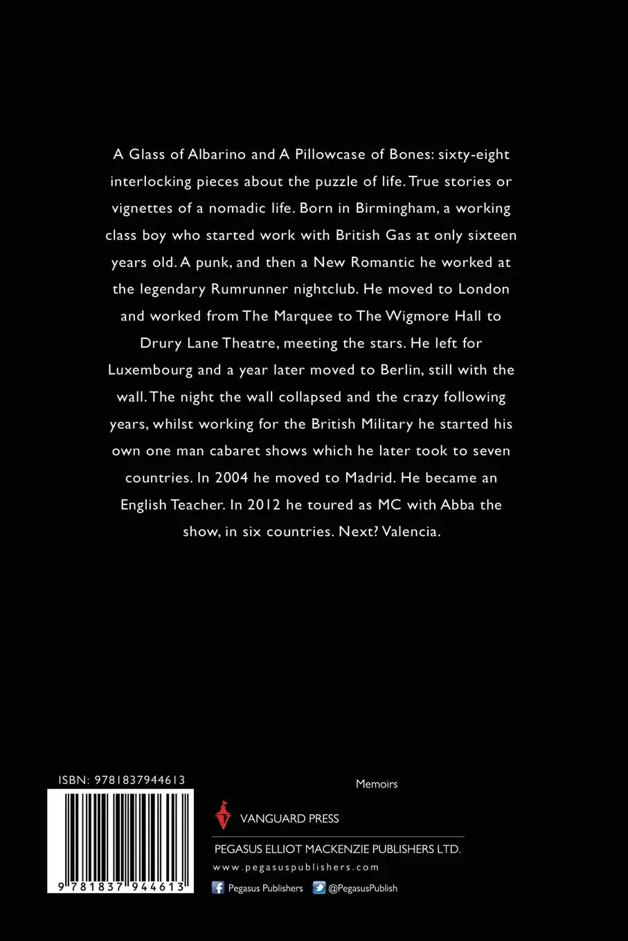 Rückseite: 9781837944613 | A Glass of Albarino and a Pillowcase of Bones | Jon Flynn | Buch