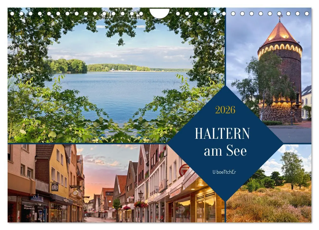 Cover: 9783457344613 | Haltern am See (Wandkalender 2026 DIN A4 quer), CALVENDO...