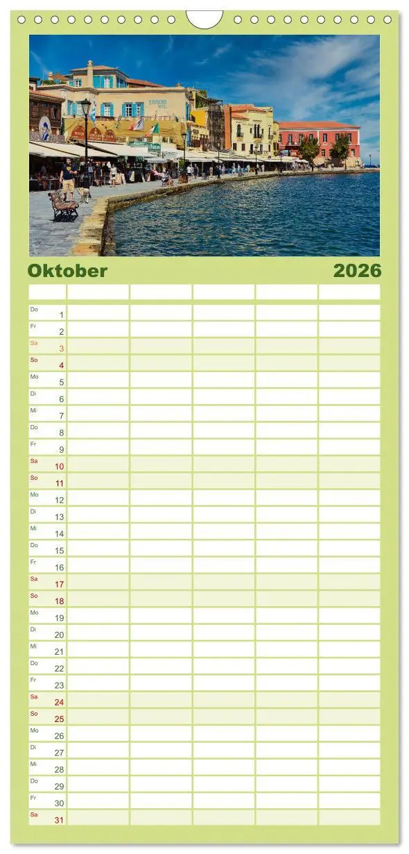 Bild: 9783516504613 | Familienplaner 2026 - Kreta so vielseitig und wunderschön mit 5...