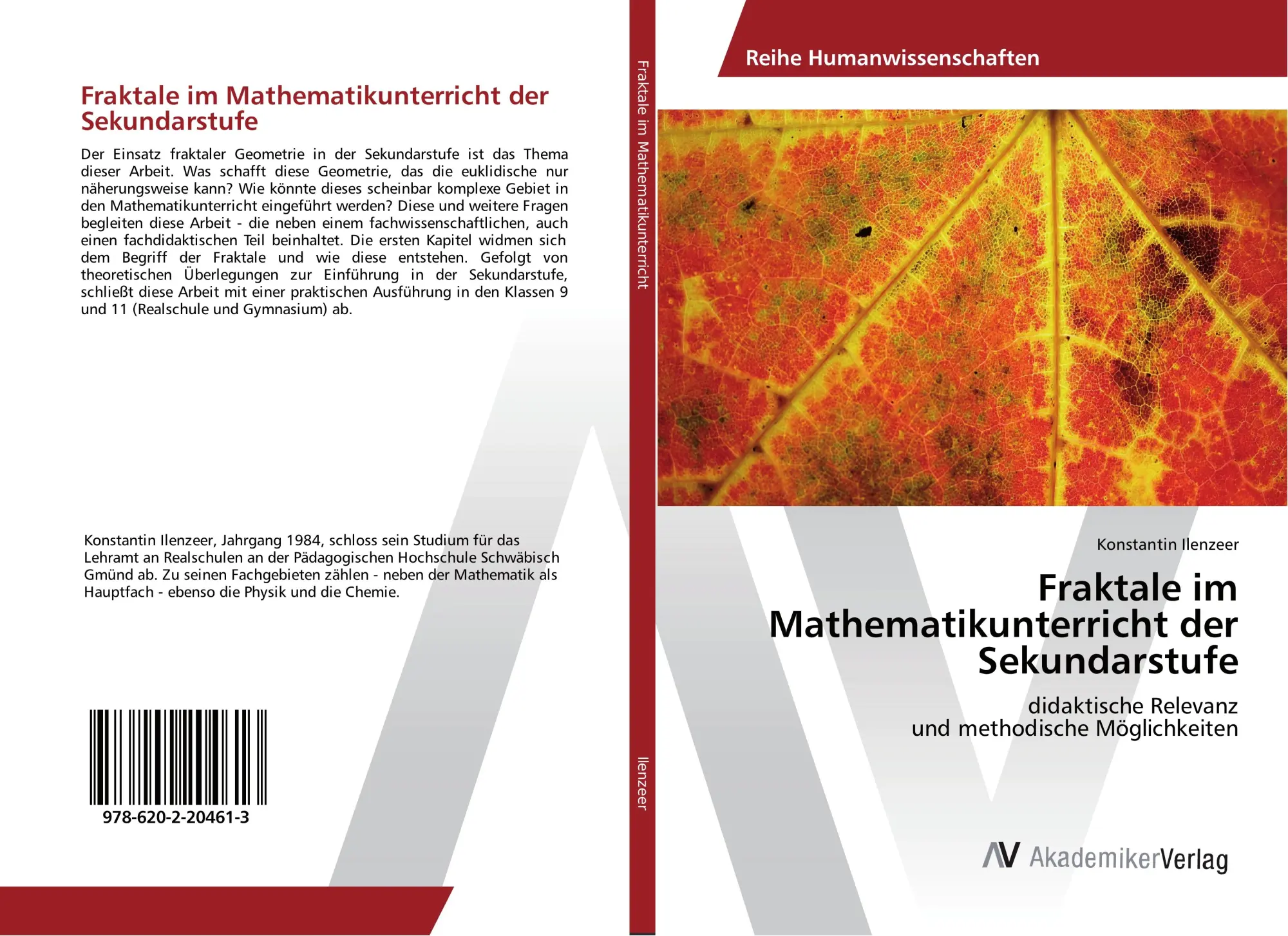 Cover: 9786202204613 | Fraktale im Mathematikunterricht der Sekundarstufe | Ilenzeer | Buch