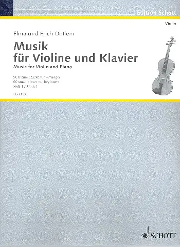 Cover: 9790001064613 | Musik für Violine und Klavier | Elma Doflein | Buch | 64 S. | Deutsch
