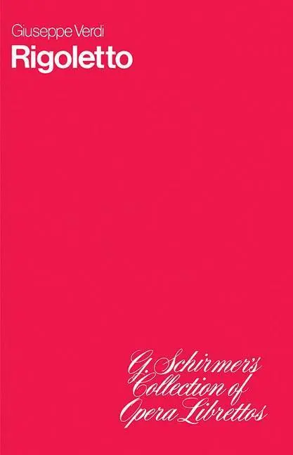 Cover: 73999804713 | Rigoletto | Libretto | Giuseppe Verdi | Taschenbuch | Buch | Englisch