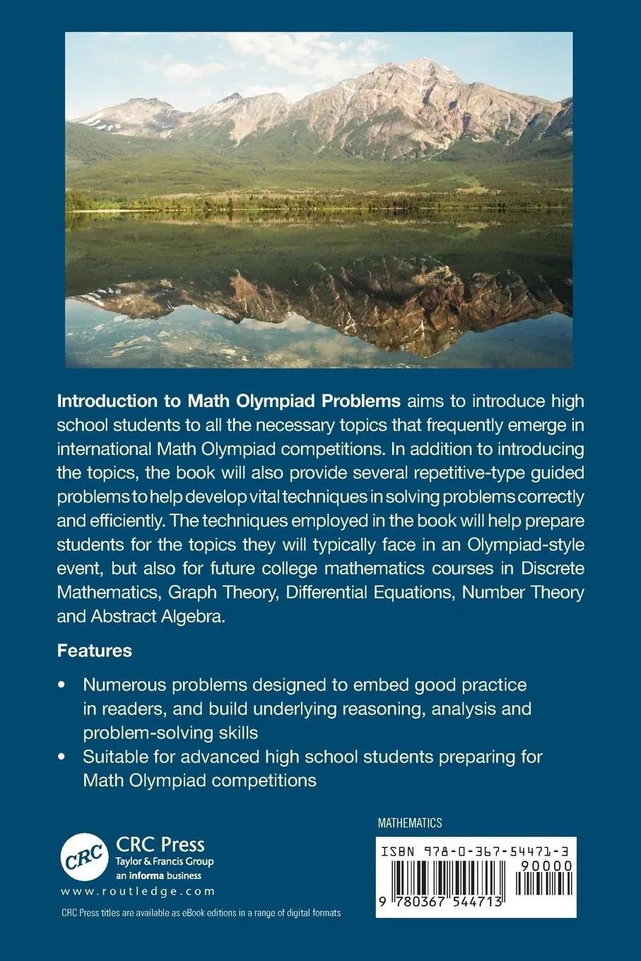 Rückseite: 9780367544713 | Introduction to Math Olympiad Problems | Michael A. Radin | Buch