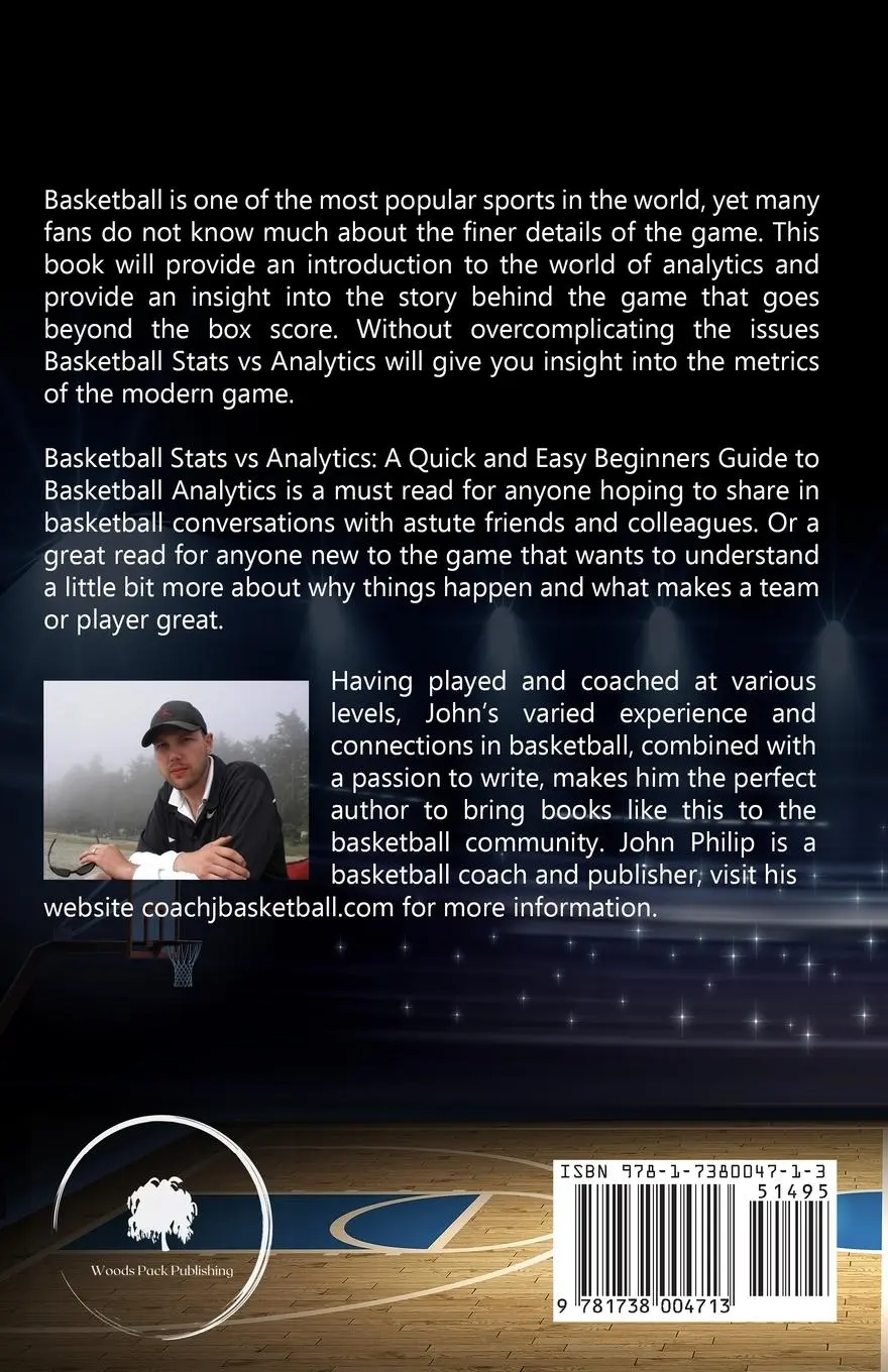 Rückseite: 9781738004713 | Basketball Stats vs Analytics | John Philip | Taschenbuch | Englisch