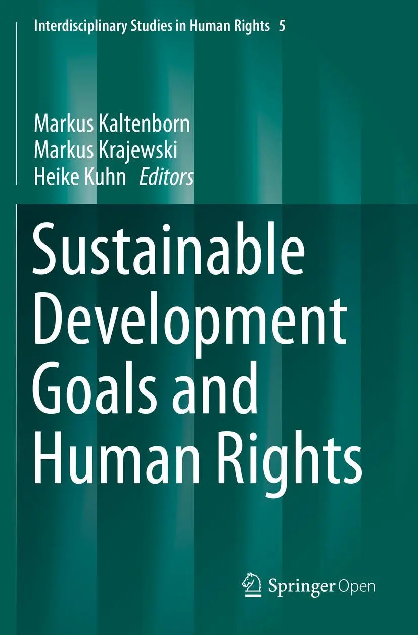 Cover: 9783030304713 | Sustainable Development Goals and Human Rights | Kaltenborn (u. a.)