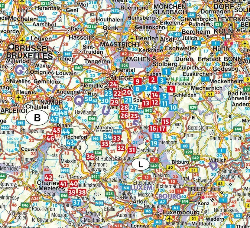Bild: 9783763314713 | ROTHER Wanderführer Belgien: Ardennen und Hohes Venn. 50 Touren...