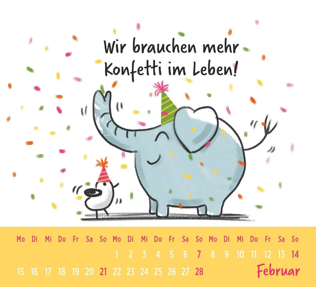 Bild: 4036442014813 | Mini-Kalender 2027: Liebe Botschaften FÜR DICH. Mit Franz and...