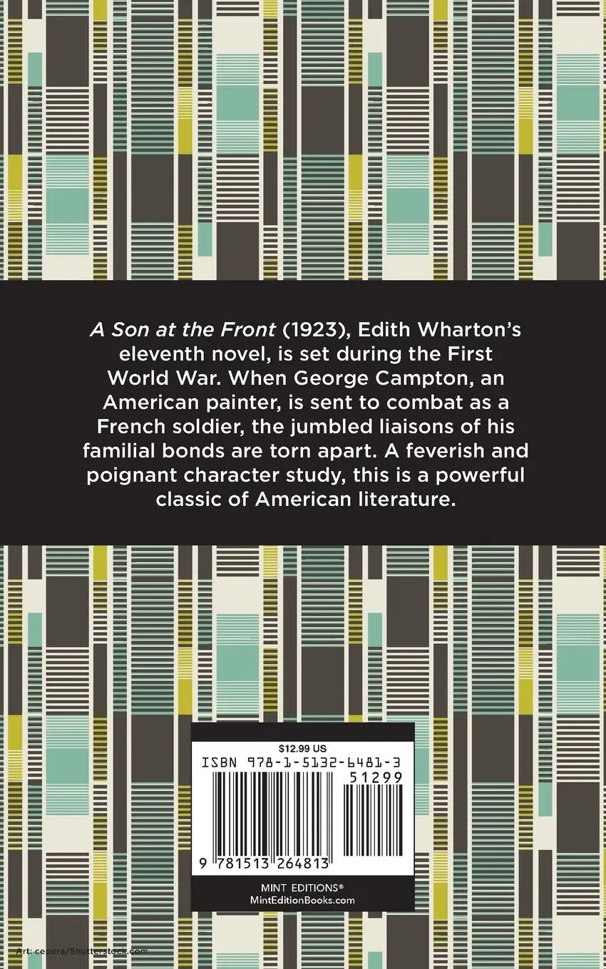 Rückseite: 9781513264813 | A Son at the Front | Edith Wharton | Taschenbuch | Englisch | 2020